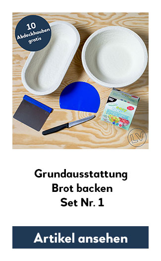 Zuhause gutes Brot backen mit der Grundausstattung von locavore.eu