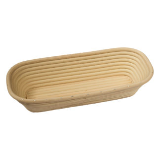Gärkorb aus Peddigrohr - lang, oval für Brote bis 1,0 kg